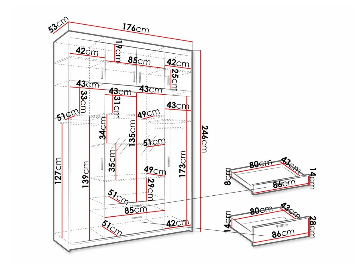 Ormar Novduni 109 (Bijela)