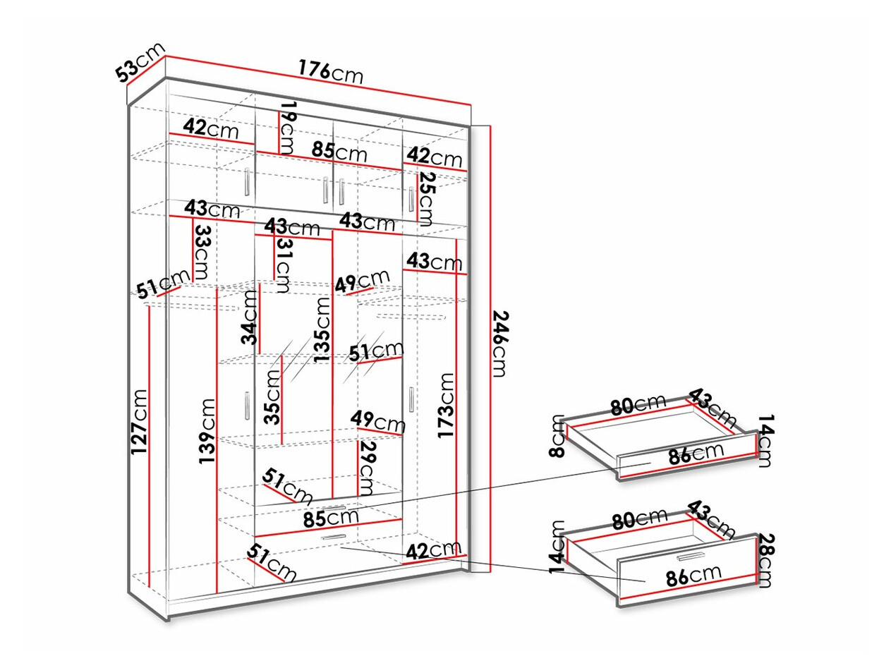 Ormar Novduni 109 (Sonoma hrast)