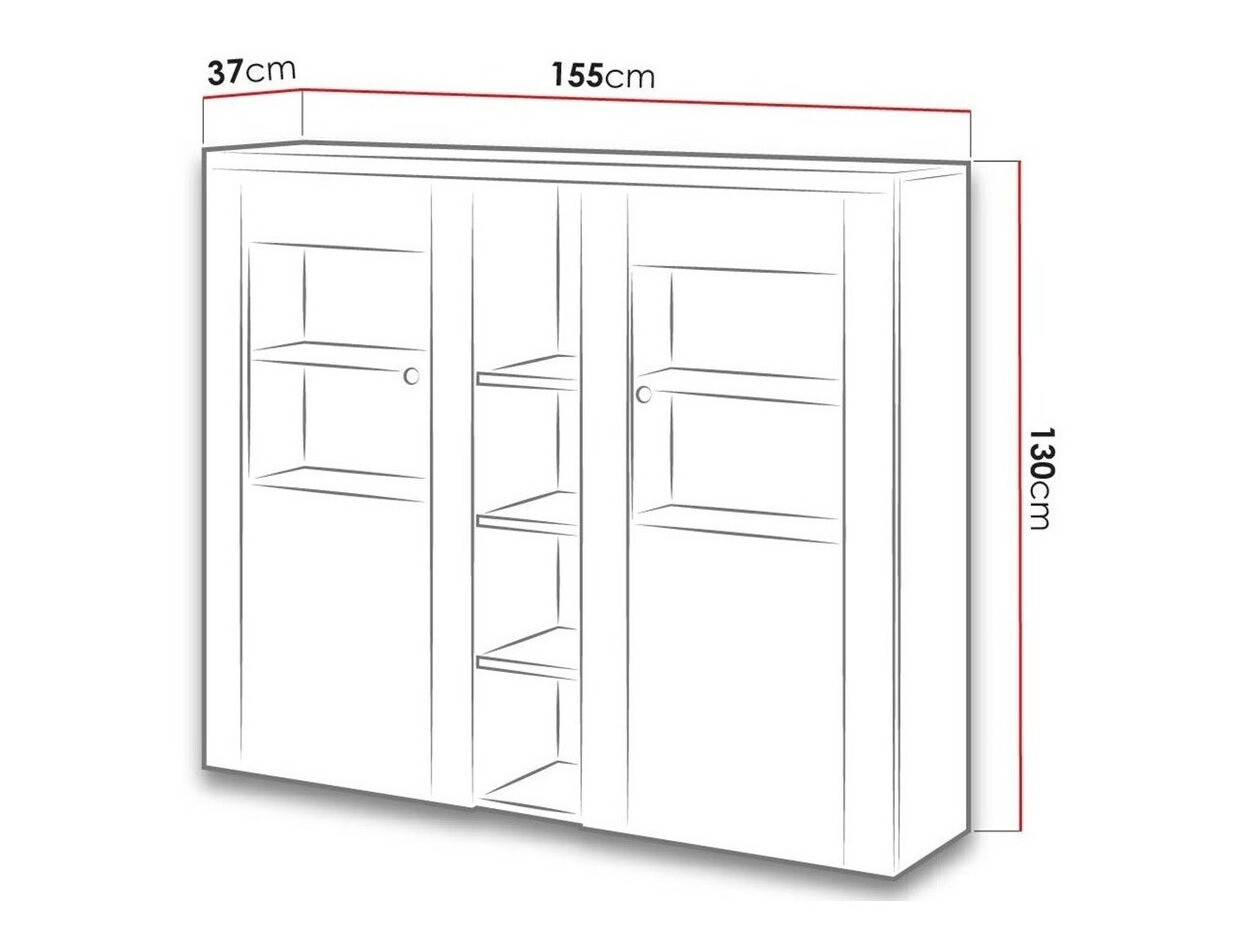 Ormarić Salelbo 105 (Ariš Sibu + Tartuf hrast)