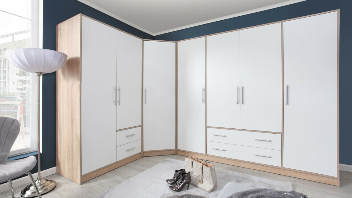 Ormar Cavmero 102 (Sonoma hrast + Bijela)