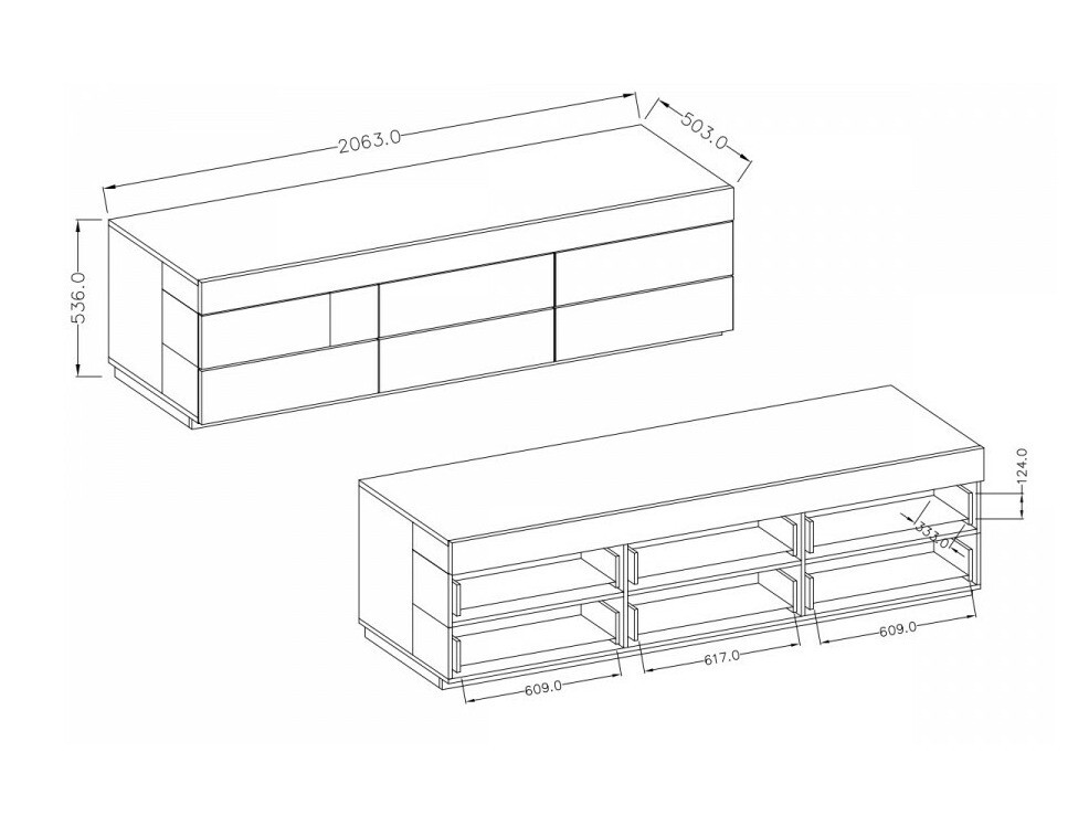 Set za dnevni boravak Livlore 109 (Siva Matera + Hrast Wotan)
