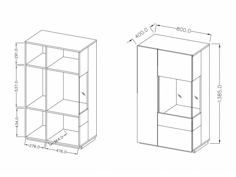 Set za dnevni boravak Livlore 109 (Siva Matera + Hrast Wotan)