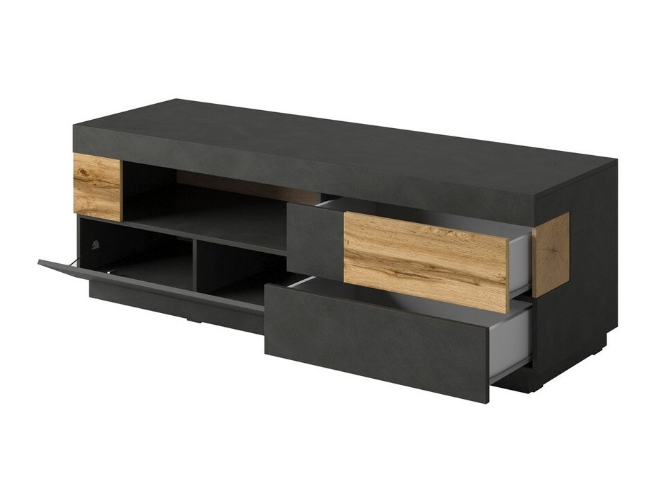 Set za dnevni boravak Livlore 110 (Siva Matera + Hrast Wotan)