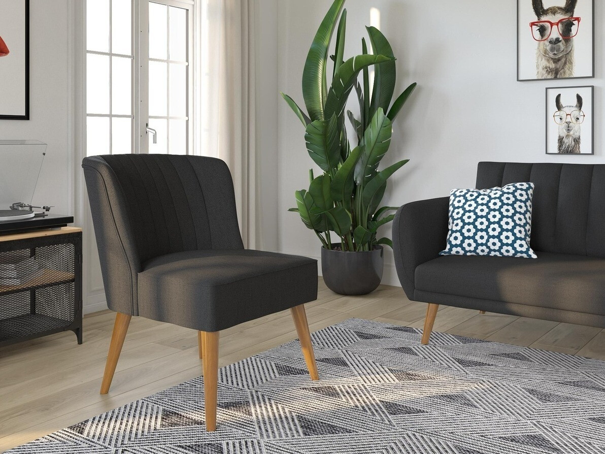 Fotelja Novogratz 119 (Tamno siva)