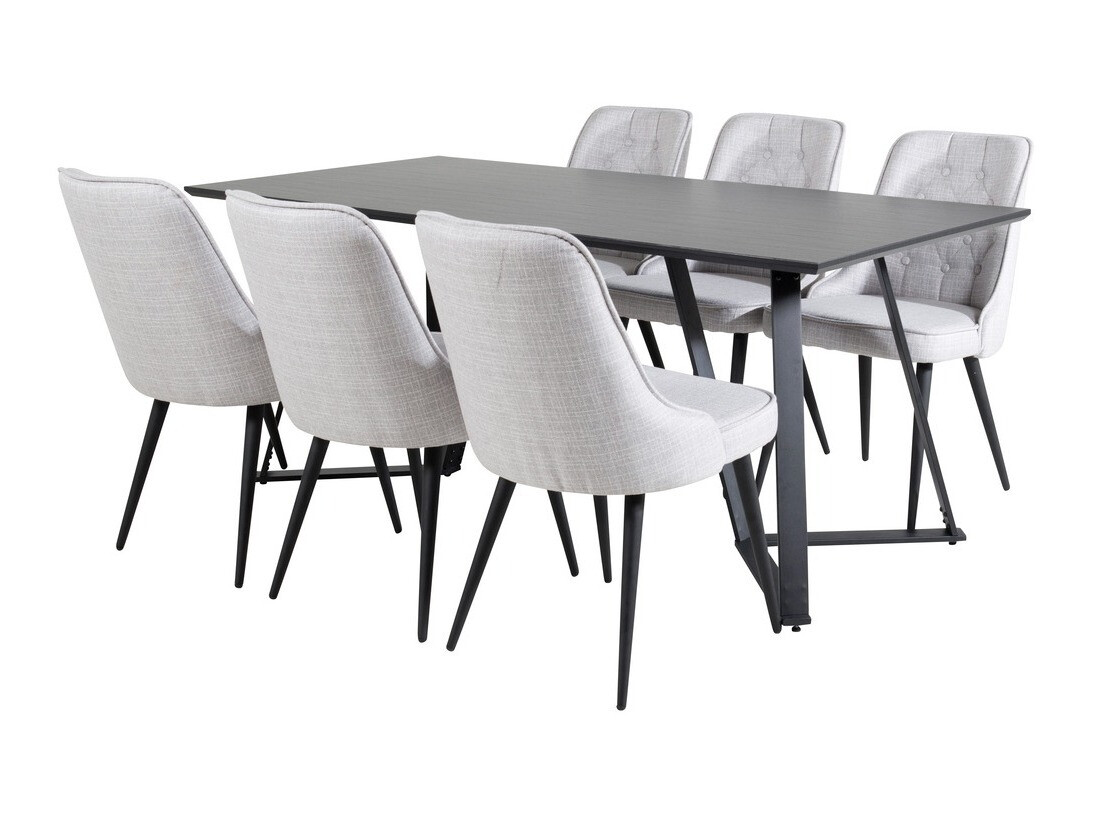 Blagovaonski set Dallas 1629 (Siva)