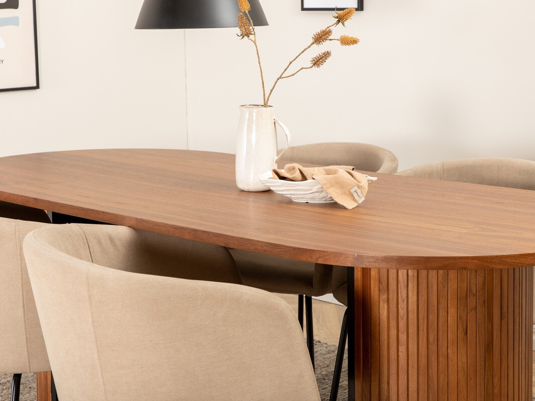 Blagovaonski set Dallas 2749 (Bež + Crna)