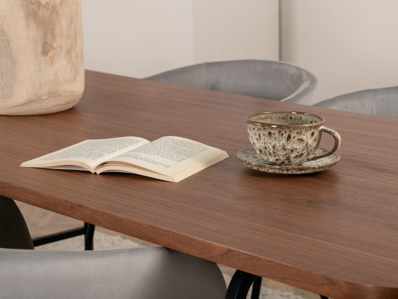 Blagovaonski set Dallas 2793 (Siva + Crna)