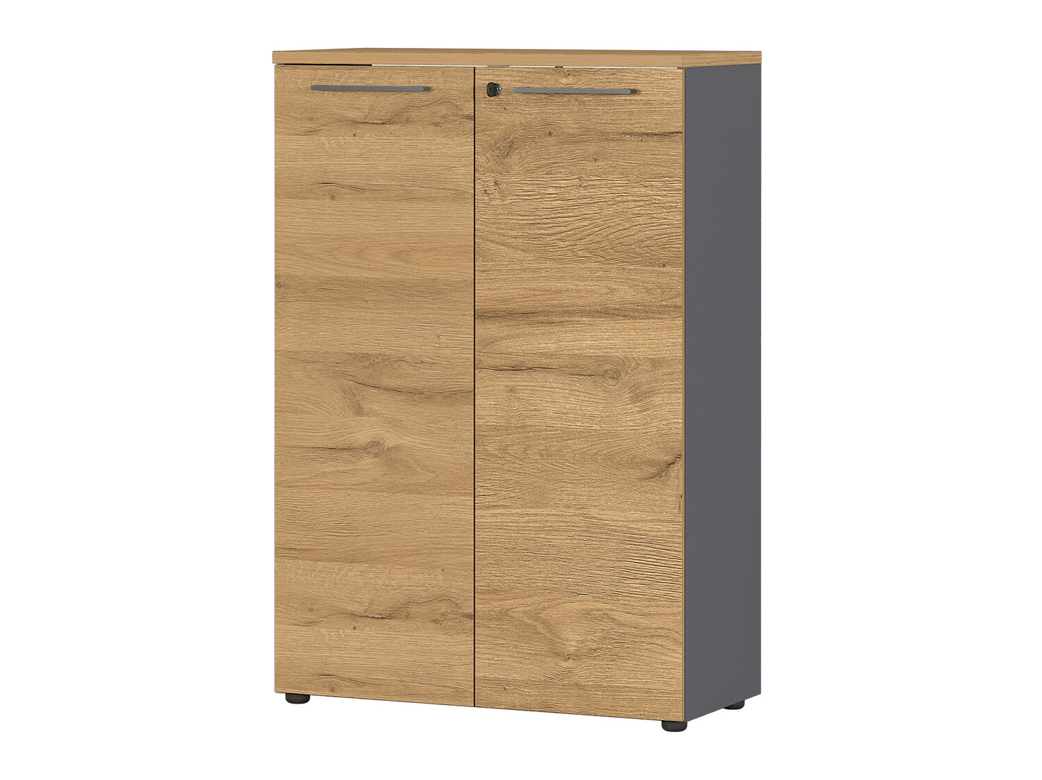 Ormarić Eliromo 102 (Grafit + Hrast Grandson)