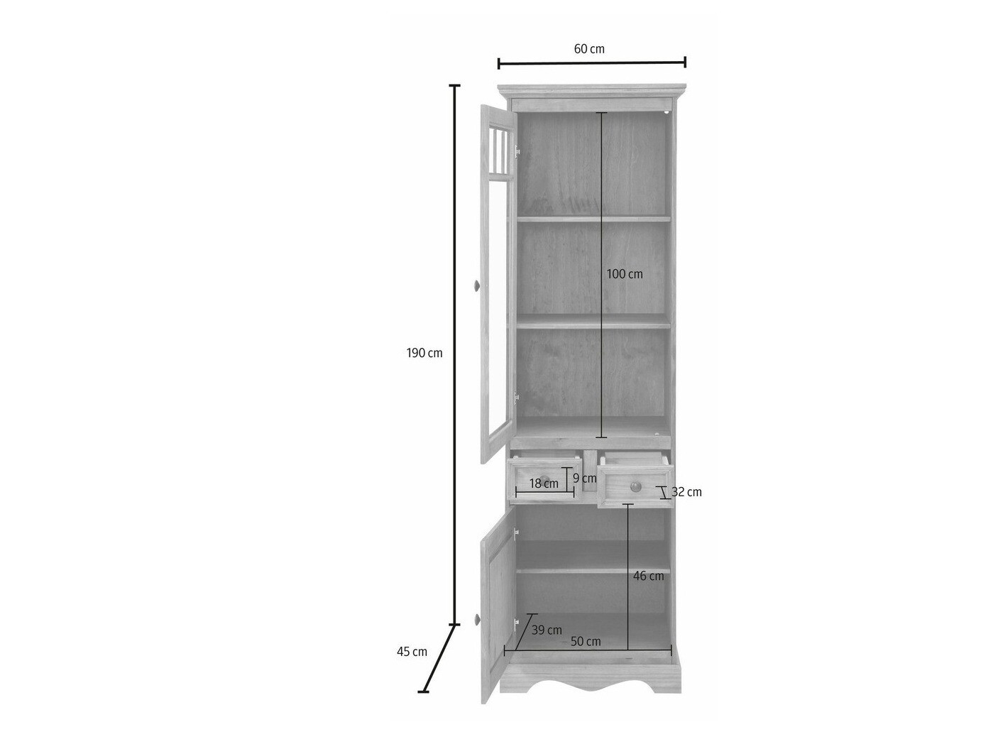 Polica Fentivo 105 (Bor)