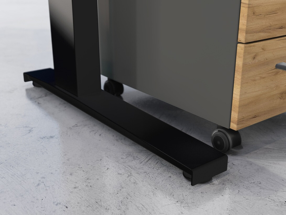 Ladičar Eliromo 107 (Grafit + Hrast Grandson)