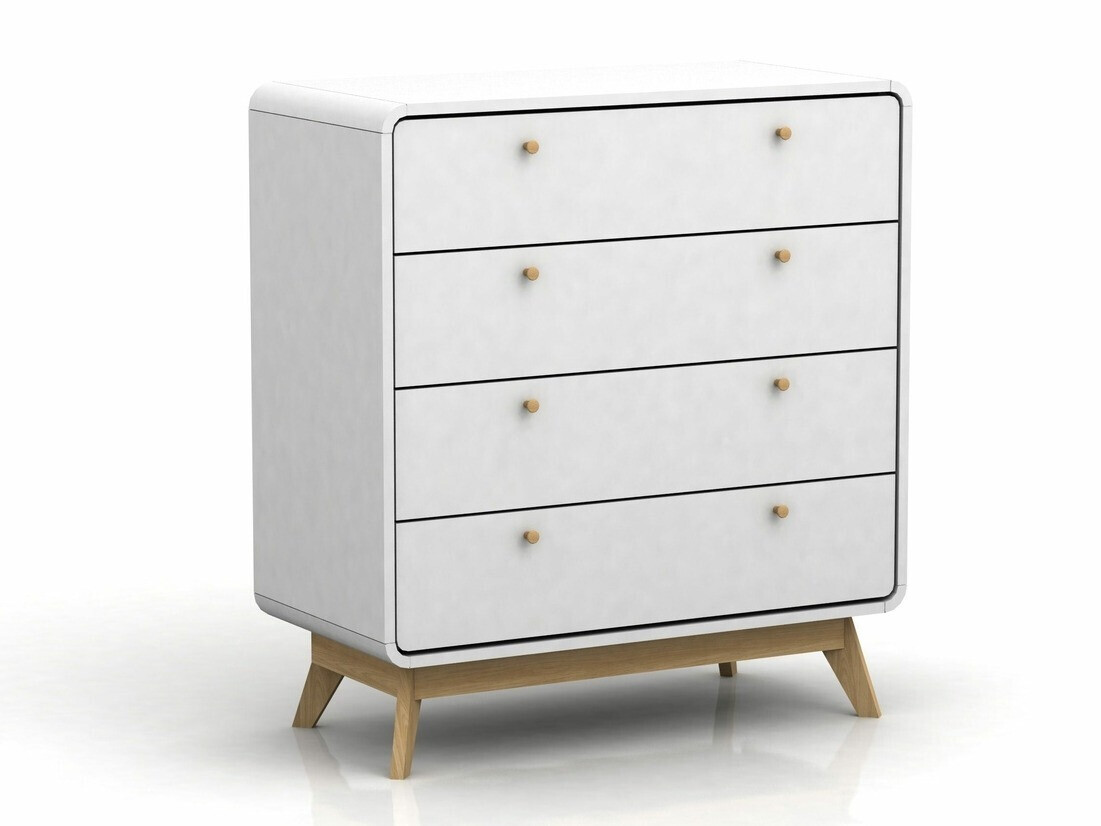 Komoda Elbtena 112 (Bijela + Hrast)