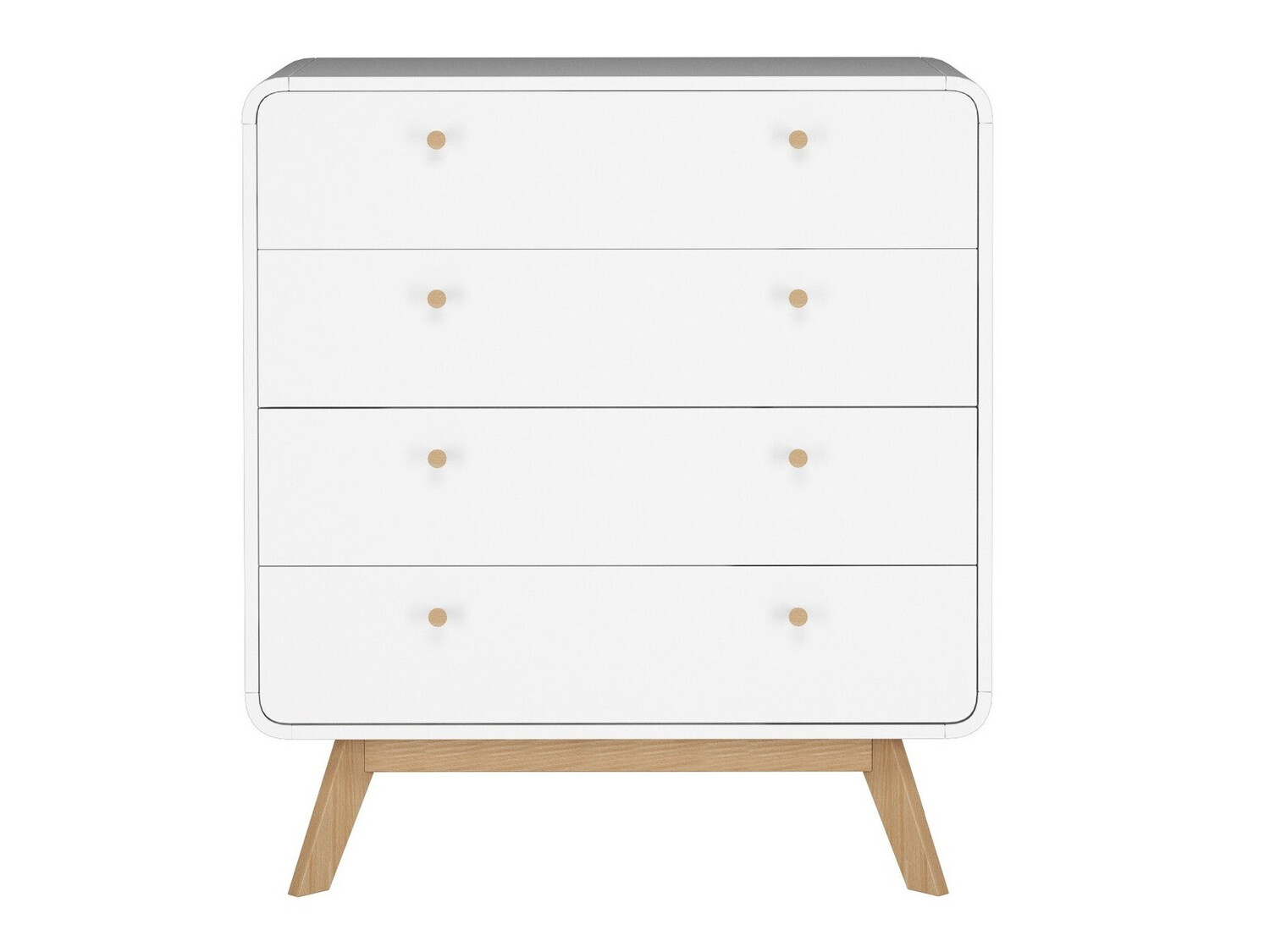 Komoda Elbtena 112 (Bijela + Hrast)