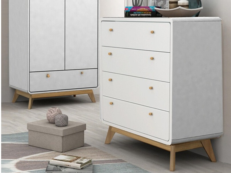Komoda Elbtena 112 (Bijela + Hrast)