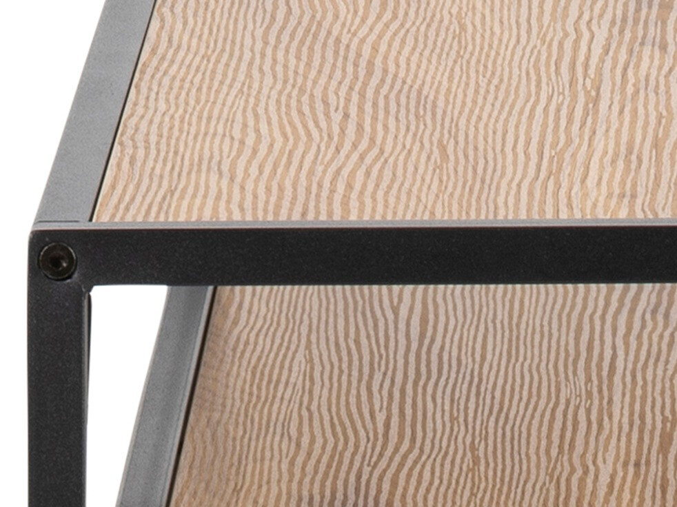 Konzolni stolić Norsica Sevferi 126 (Divlji hrast + Crna)
