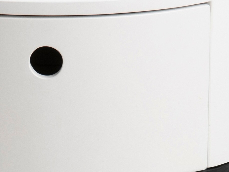 Pomoćni stolić Norsica 595 (Bijela + Crna)