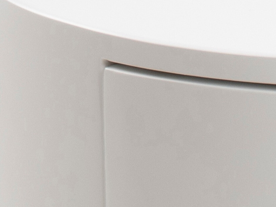 Pomoćni stolić Norsica 595 (Bijela + Crna)