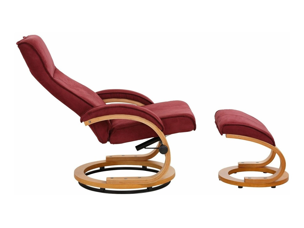 Fotelja Denton 194 (Crvena + Smeđa)