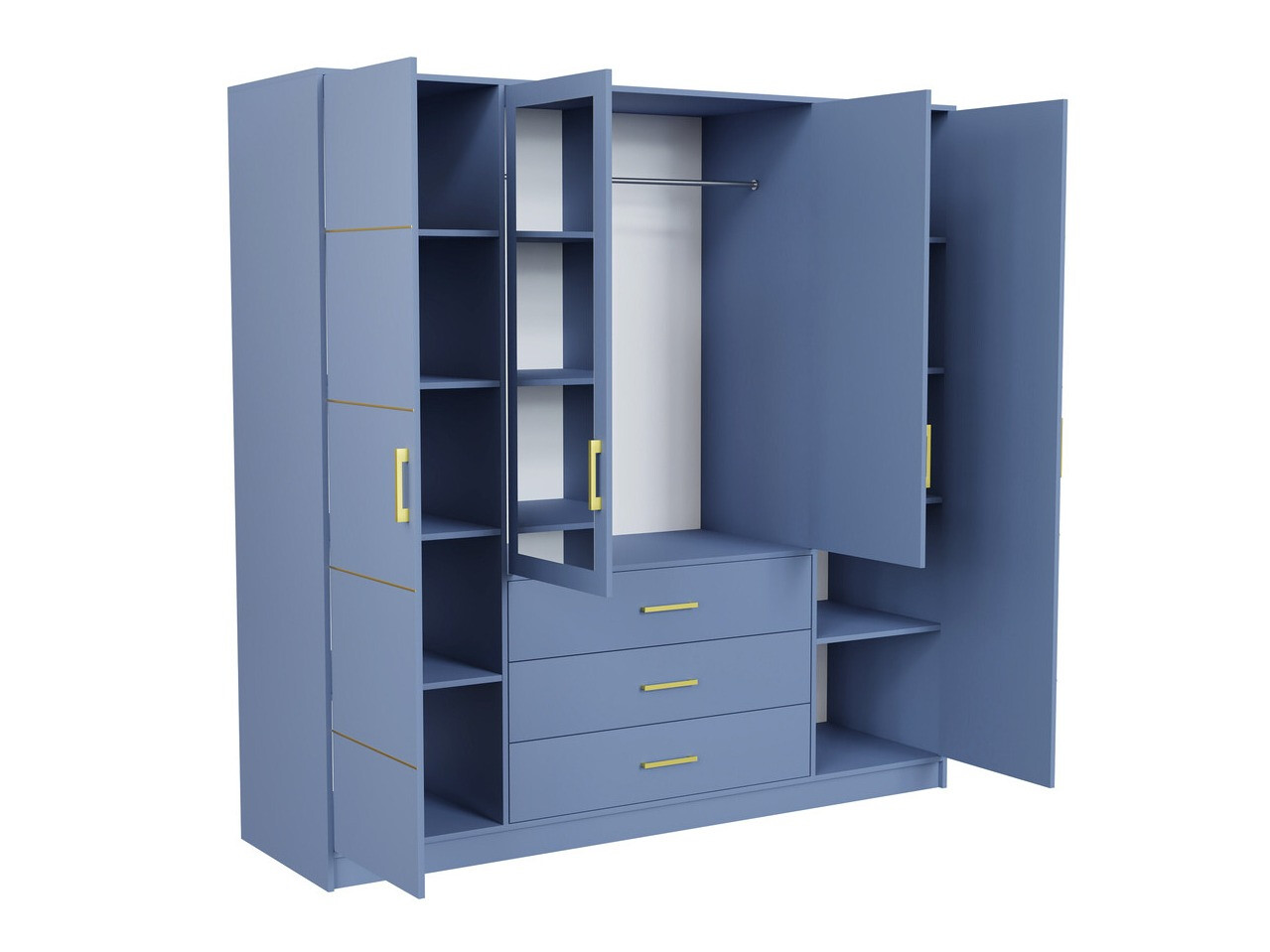 Set namještaja Dortivu 121 (Plava)