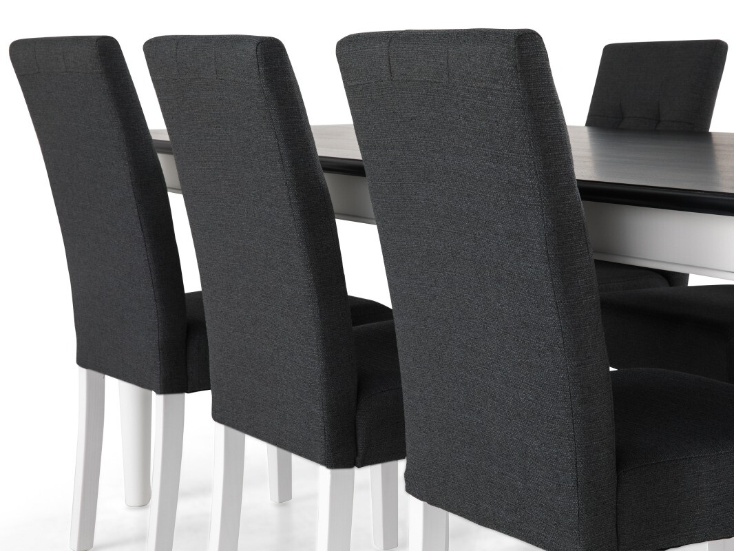 Blagovaonski set Scandinavian Choice 652 (Crna + Bijela + Siva)