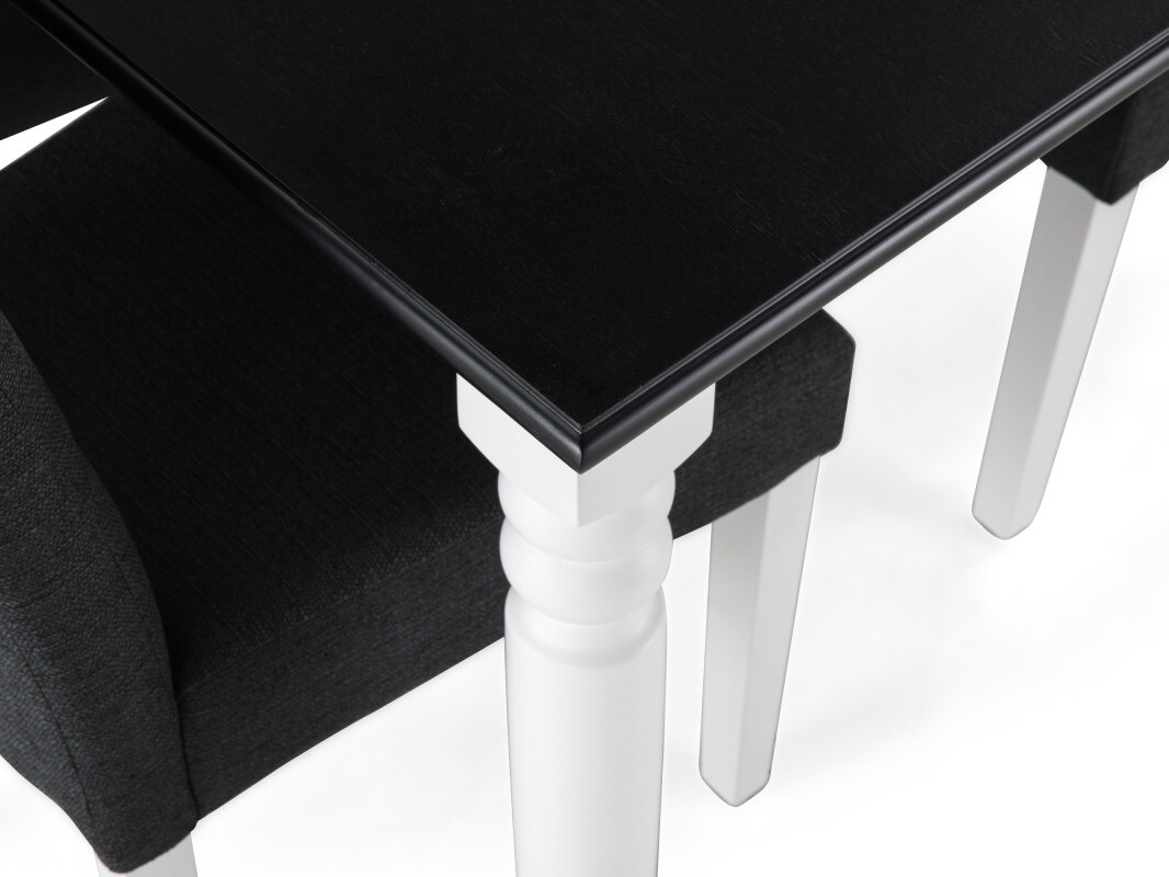 Blagovaonski set Scandinavian Choice 652 (Crna + Bijela + Siva)