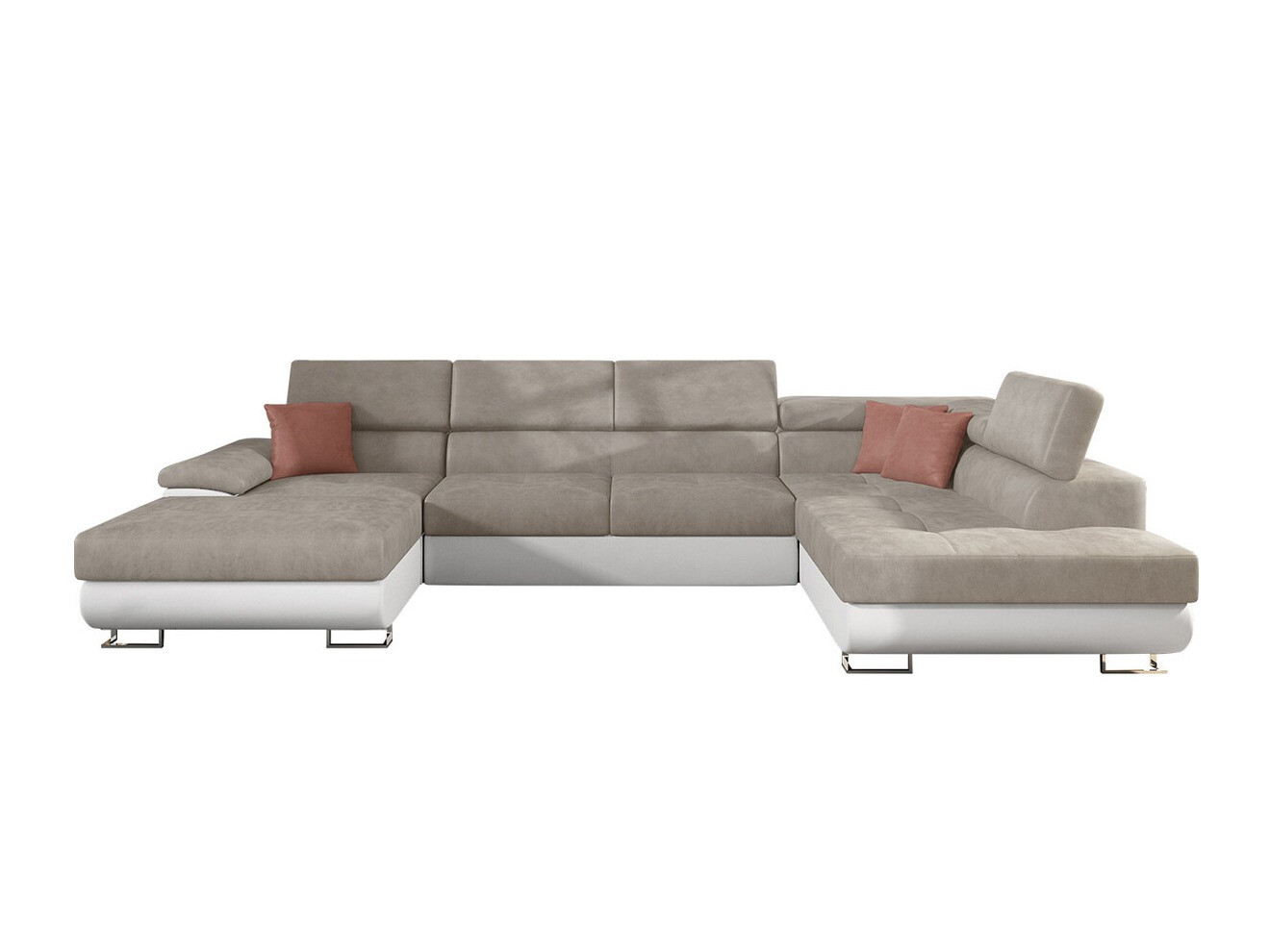 Kutna garnitura Comfivo Ruta IV (Soft 017 + Uttario Velvet 2979 + Uttario Velvet 2955 St)