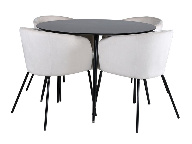 Stolica Dallas 2603 (Krem + Crna)