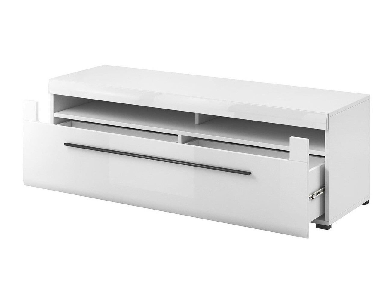 Set za dnevni boravak Ophsalu 112 (Bijela + Sjajno bijela)