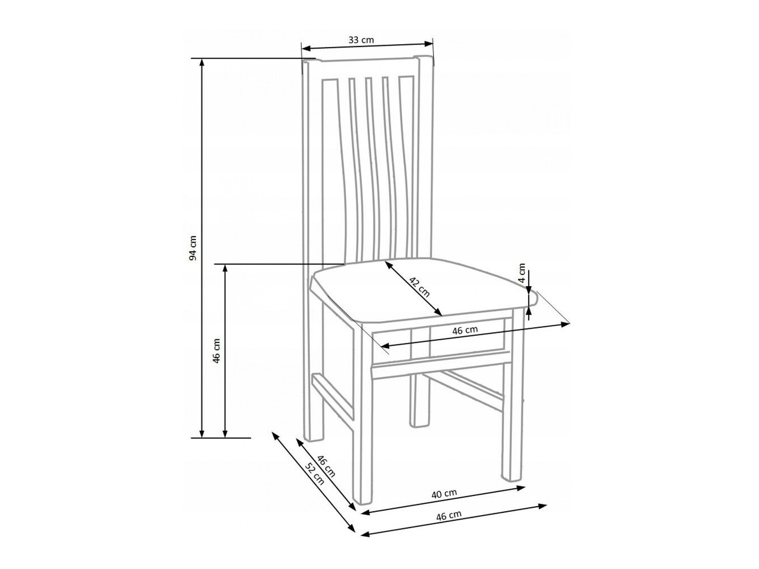 Stolica Houston 262 (Sonoma hrast)
