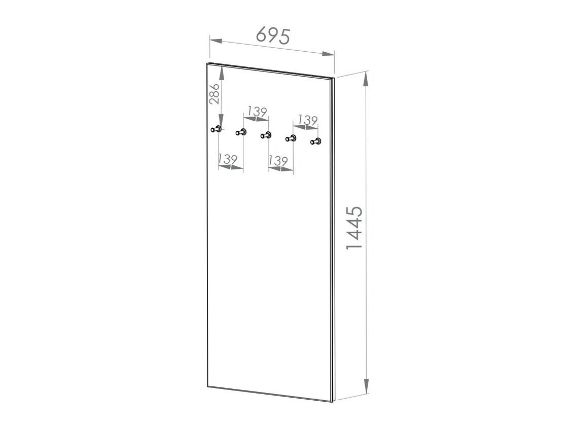 Vješalica Larnolo 105