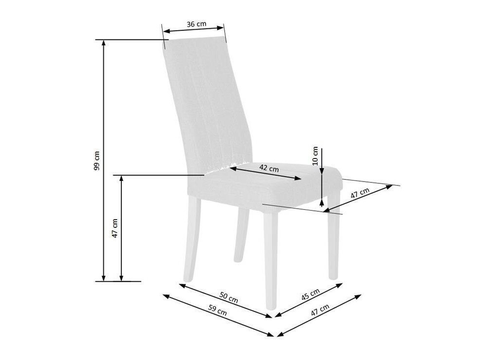 Stolica Houston 536 (Inari 91 + Bijela)