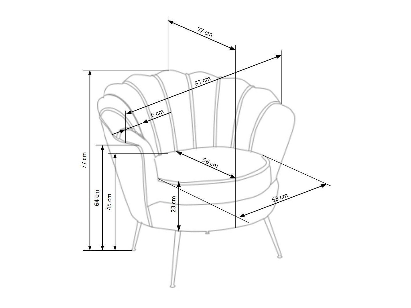 Fotelja Houston 828 (Tamnozelena)