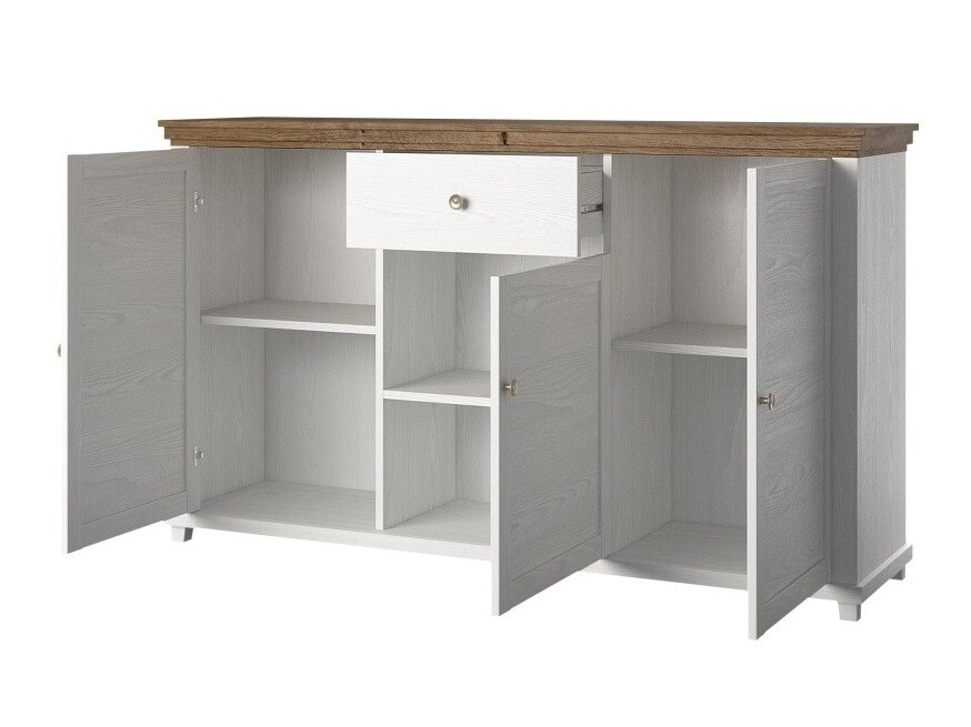 Komoda Tolnue 106 (Bijeljeni jasen + Hrast lefkas)