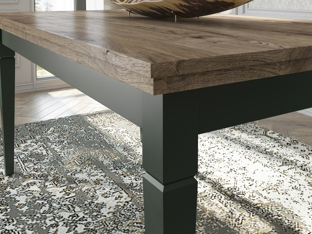 Stol Tolnue 107 (Tamnozelena + Hrast Lefkas)