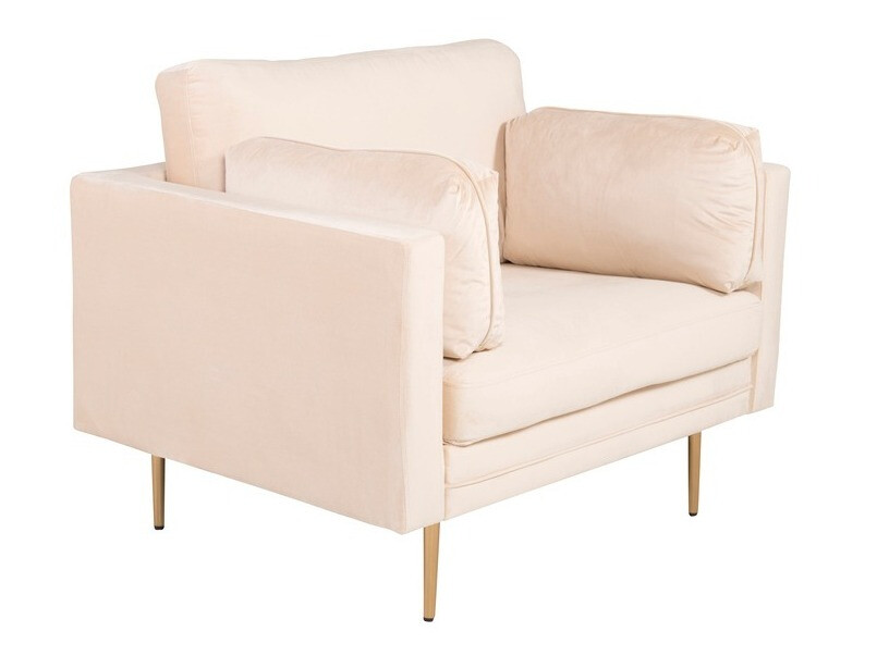 Fotelja Dallas 100 (Svijetlo smeđa + Smeđa)