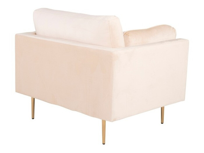 Fotelja Dallas 100 (Svijetlo smeđa + Smeđa)