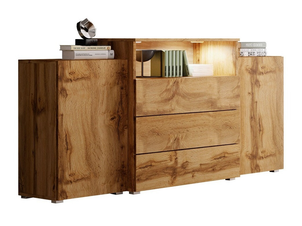 Komoda Sarasota 127 (Hrast Wotan)