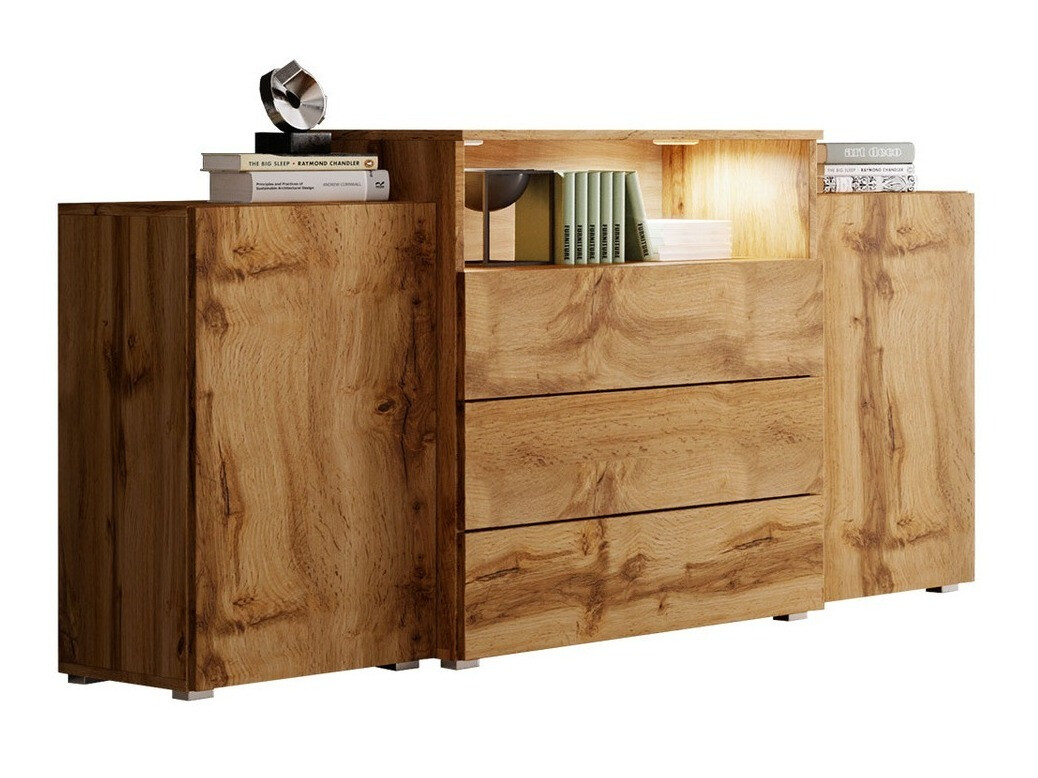 Komoda Sarasota 127 (Hrast Wotan)