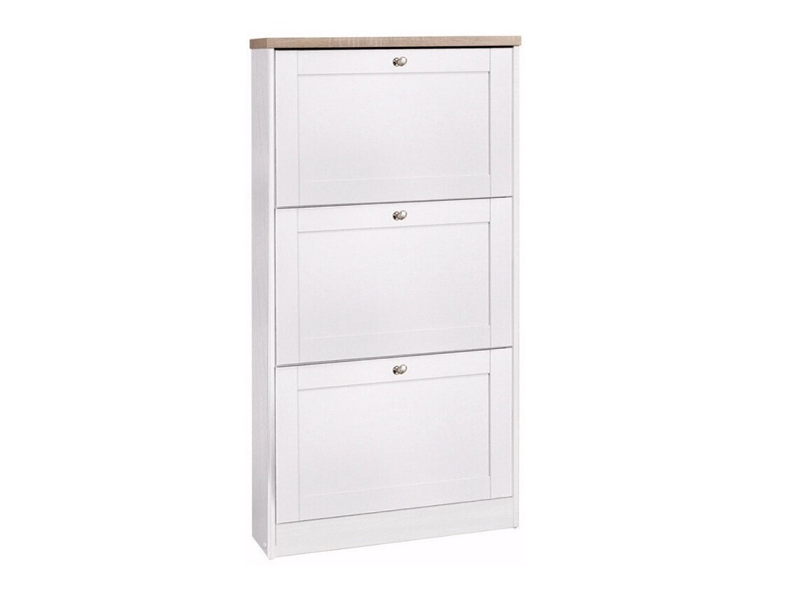 Ormarić za cipele Cirtene 101 (Bijela + Hrast)