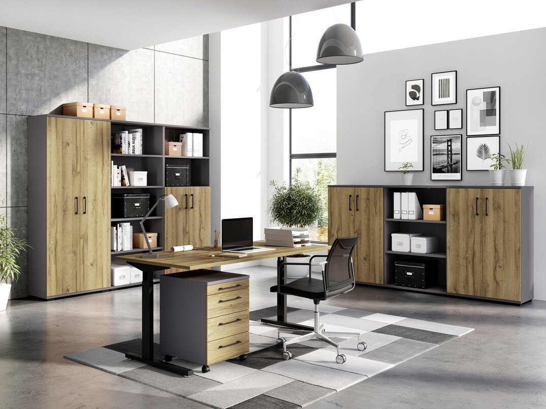 Polica Lartesi 102 (Grafit)