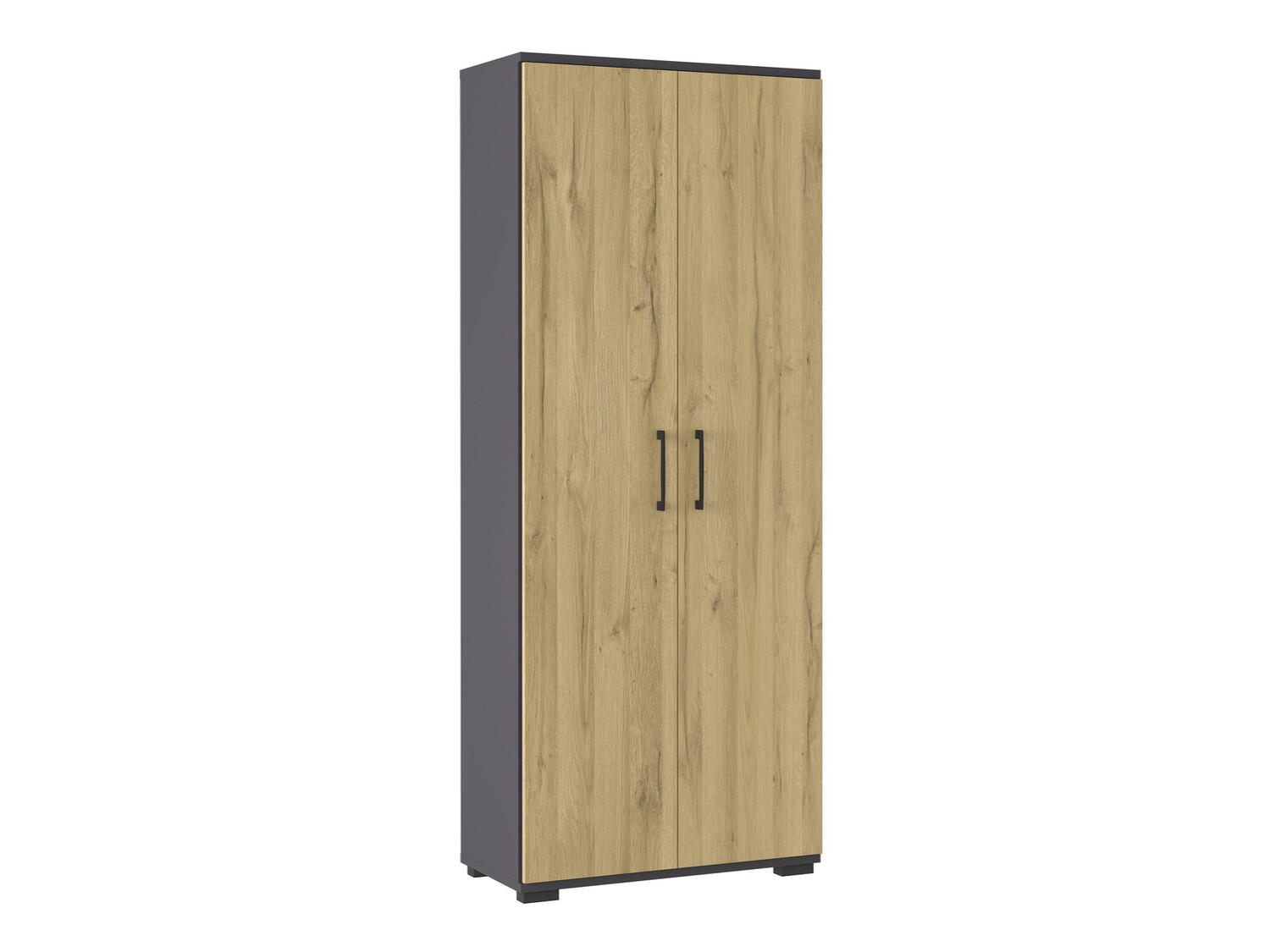 Polica Lartesi 104 (Grafit + Hrast Grandson)