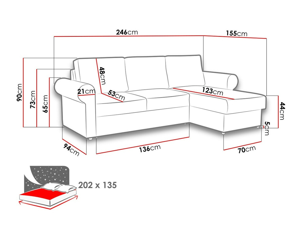 Kutna garnitura Columbus 131 (Kronos 02)