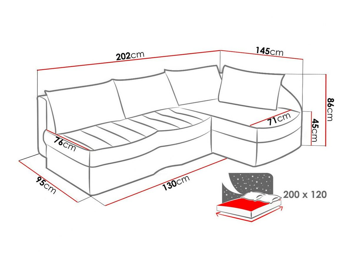 Kutna garnitura Providence 112 (Alcala 22 + Mekan 20 + Amber 071)
