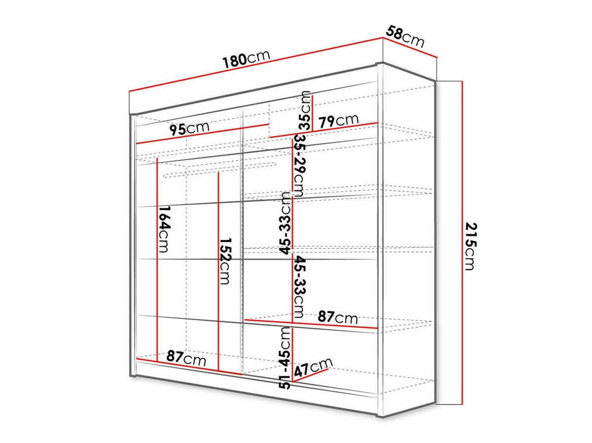 Ormar Closico 153 (Bijela)