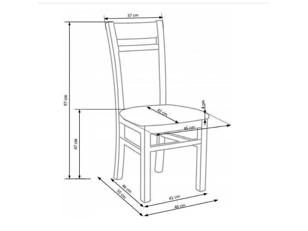 Stolica Houston 260 (Sonoma hrast + Bež)