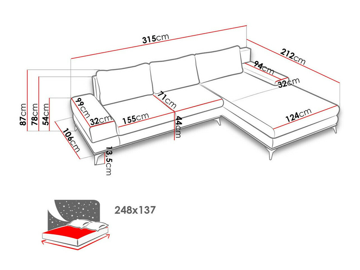 Kutna garnitura Lincoln 136 (Soro 13)