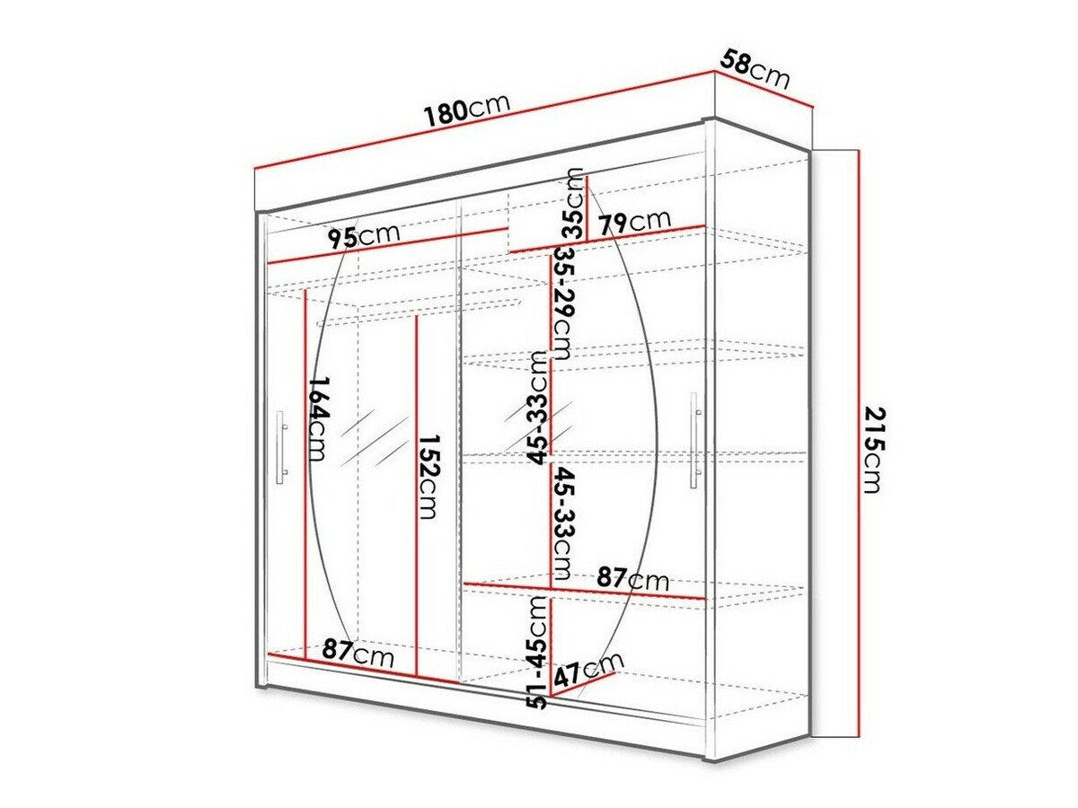 Ormar Closico Pallor IV (Sonoma hrast)
