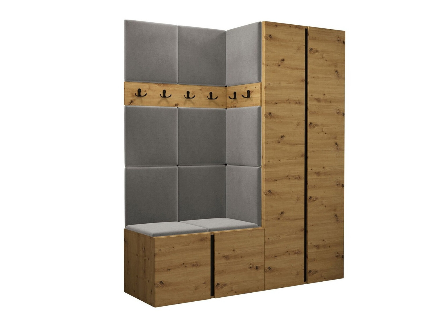 Set za hodnik Hartford 266 (Artisan hrast)