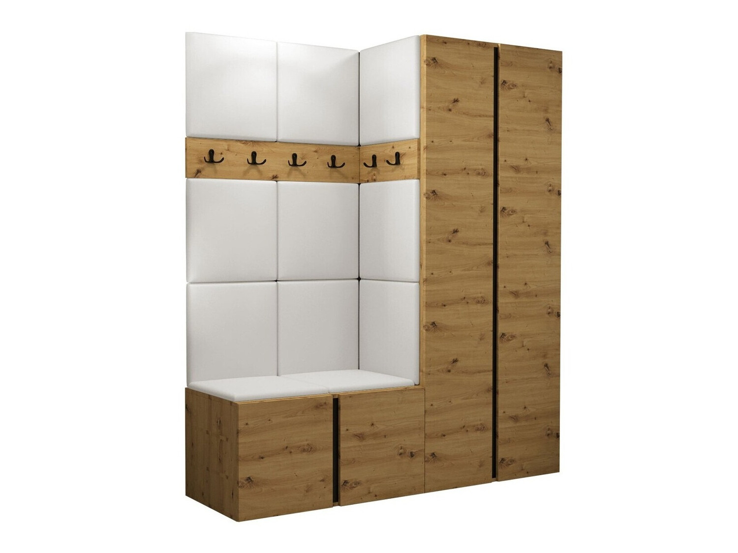 Set za hodnik Hartford 266 (Artisan hrast)