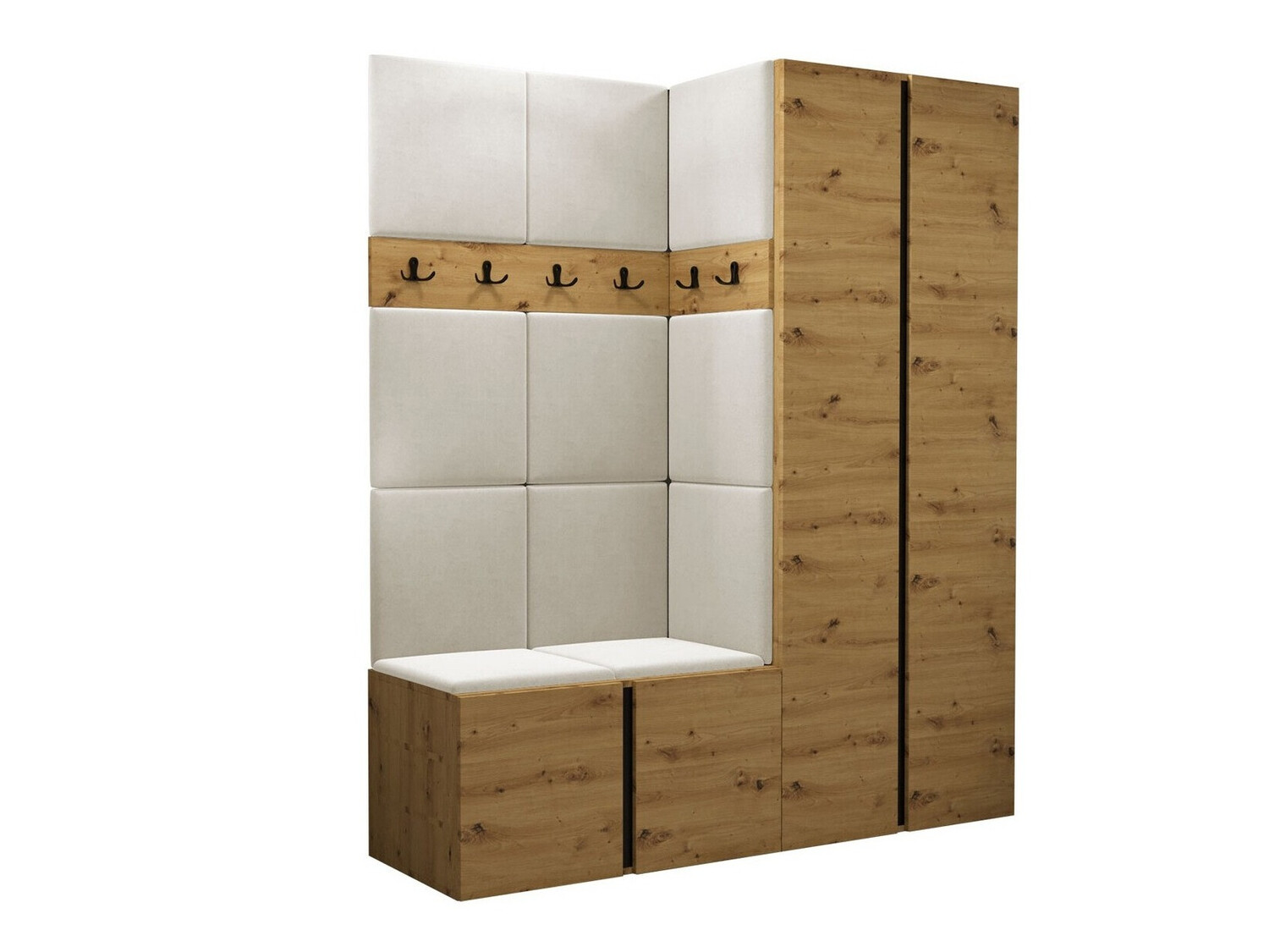 Set za hodnik Hartford 266 (Hrast Artisan)