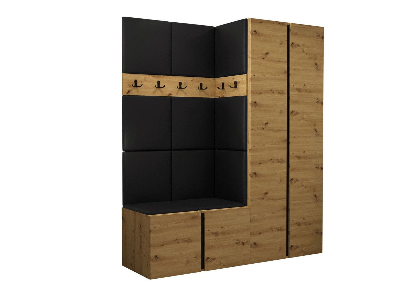 Set za hodnik Hartford 266 (Hrast Artisan)